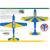 [FCM] Decalque 048-62 EMB-314 Super Tucano Esquadrilha da Fumaça EDA 2022 Escala 1/48