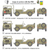 [SCALE-35] Decalque 35-01 Jeeps in service with the FEB Escala 1/35