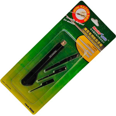 [MASTER TOOLS] Mini serra Razor Saw - 3 Lâminas