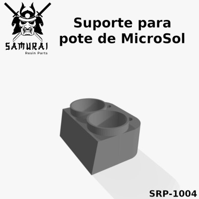 [SAMURAI] Suporte para potes de Microsol