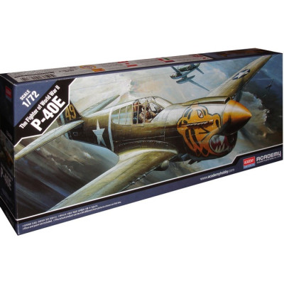 [ACADEMY] The Fighter of World War II P-40E Escala 1/72