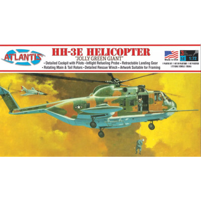 [ATLANTIS] HH-3E Helicopter Jolly Green Giant Escala 1/72