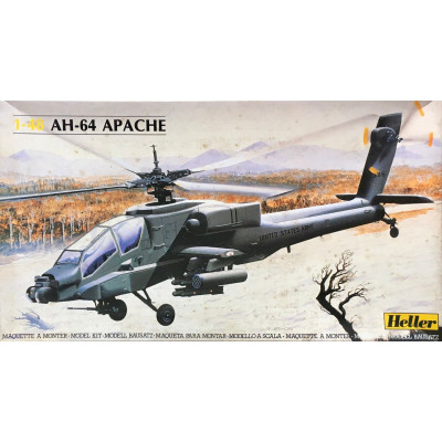 [HELLER] AH-64 Apache Escala 1/48