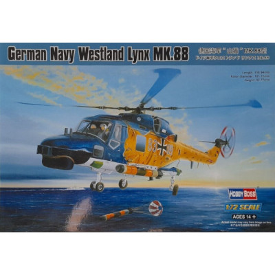 [HOBBYBOSS] Westland Lynx Mk.88 German Navy Escala 1/72