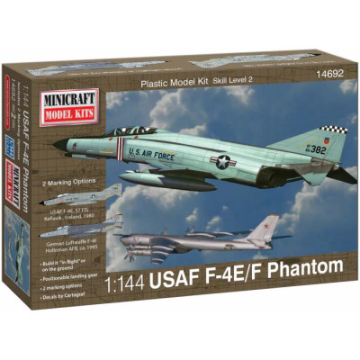 [MINICRAFT] USAF F-4E/F Phantom II Escala 1/144