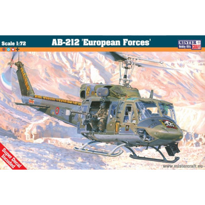 [MISTER CRAFT] AB-212 "European Forces" Escala 1/72