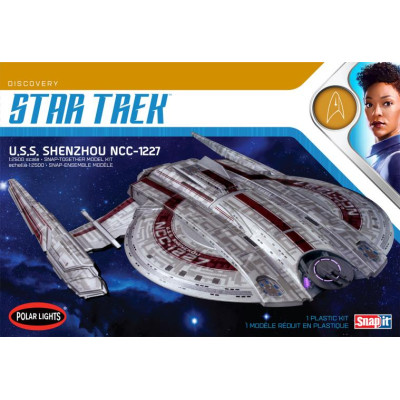 [POLAR LIGHTS] STAR TREK - USS Shenzhou NCC-1227 Escala 1/2500