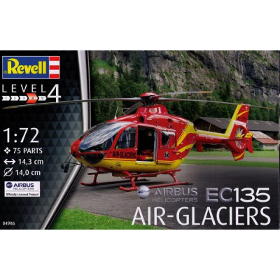 [REVELL] Airbus Helicopters EC135 Air-Glaciers Escala 1/72