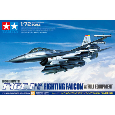 [TAMIYA] Lockheed Martin F-16CJ Fighting Falcon Block 50 Escala 1/72