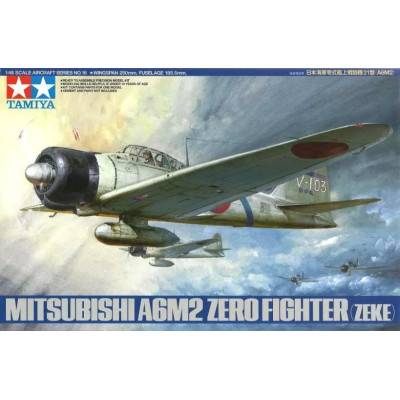 [TAMIYA] Mitsubish A6M2 Zero Fighter (zeke) Escala 1/48