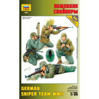 [ZVEZDA] German Sniper Team WWII Escala 1/35