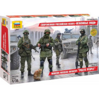 [ZVEZDA] Modern Russian Infantry "Polite People" Escala 1/35