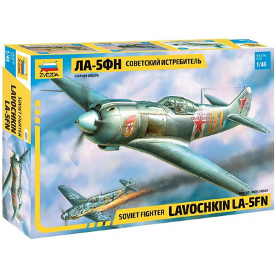 [ZVEZDA] Soviet Fighter Lavochkin LA-5FN Escala 1/48