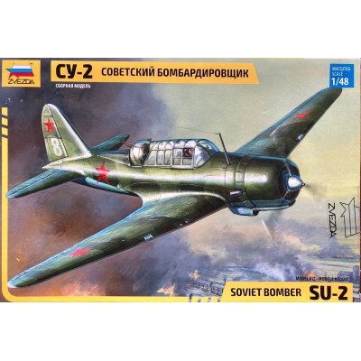 [ZVEZDA] Soviet Bomber SU-2 Escala 1/48