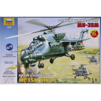 [ZVEZDA] Combo AH-2 Sabre Russian Attack Helicopter Mi-35M Hind E Escala 1/72