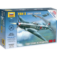 [ZVEZDA] YAK-3 Soviet Fighter Escala 1/72