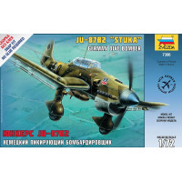 [ZVEZDA] Ju-87B2 Stuka German Dive Bomber Escala 1/72