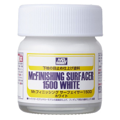 [GUNZE] Primer Mr. Hobby Mr. Finishing Surfacer 1500 White 40ml