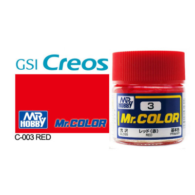 [GUNZE] Mr. Color C003 Red 10ml