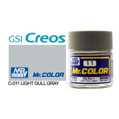 [GUNZE] Mr. Color C011 Light Gull Gray 10ml