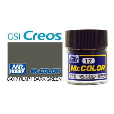 [GUNZE] Mr. Color C017 RLM71 Dark Green 10ml