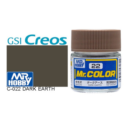 [GUNZE] Mr. Color C022 Dark Earth 10ml