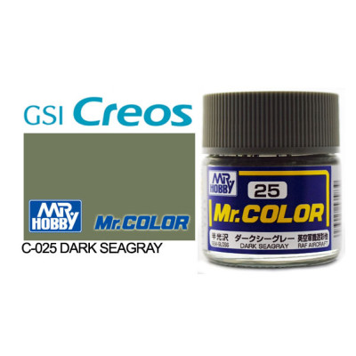 [GUNZE] Mr. Color C025 Dark Seagray 10ml