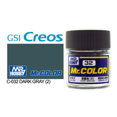 [GUNZE] Mr. Color C032 Dark Gray (2) 10ml