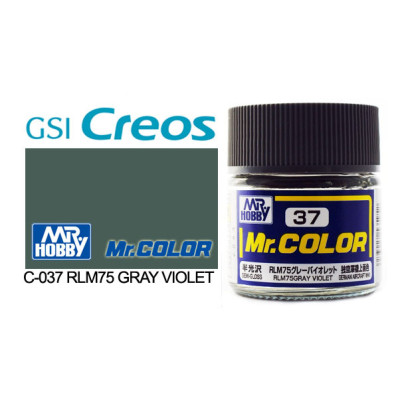 [GUNZE] Mr. Color C037 RLM75 Gray Violet 10ml