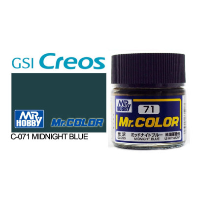 [GUNZE] Mr. Color C071 Midnight Blue 10ml