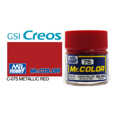 [GUNZE] Mr. Color C075 Metallic Red 10ml