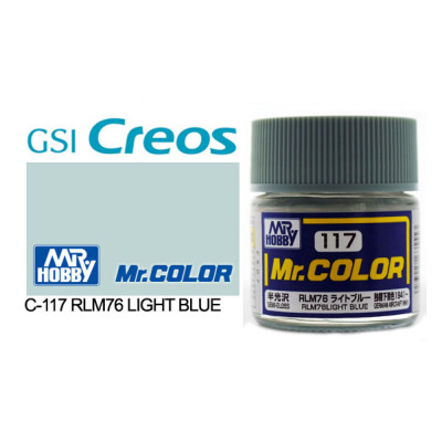 [GUNZE] Mr. Color C117 RLM76 Light Blue 10ml