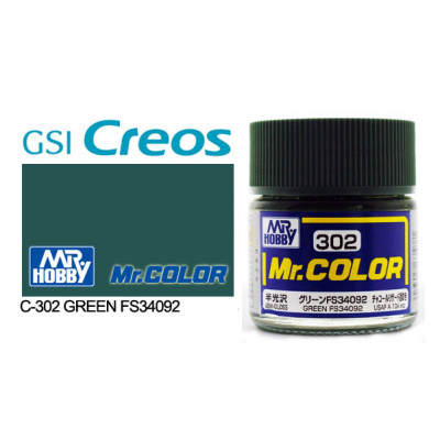 [GUNZE] Mr. Color C302 Green FS34092 10ml