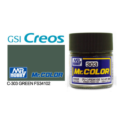 [GUNZE] Mr. Color C303 Green FS34102 10ml