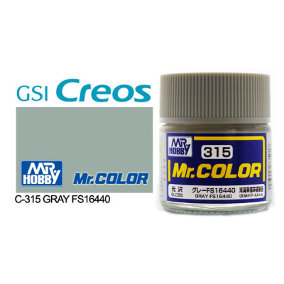 [GUNZE] Mr. Color C315 Gray FS16440 10ml