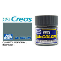 [GUNZE] Mr. Color C335 Medium Seagray BS381C/637 10ml