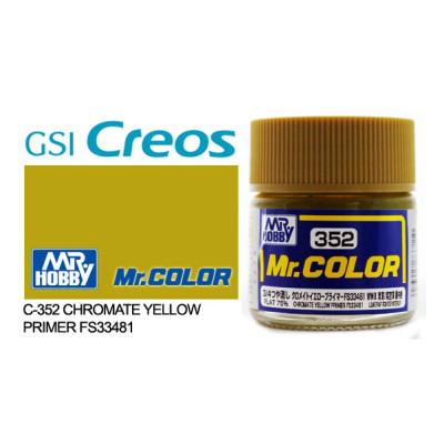 [GUNZE] Mr. Color C352 Chromate Yellow Primer FS33481 10ml