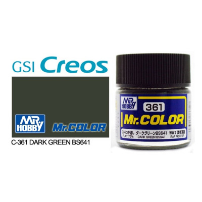 [GUNZE] Mr. Color C361 Dark Green BS641 10ml