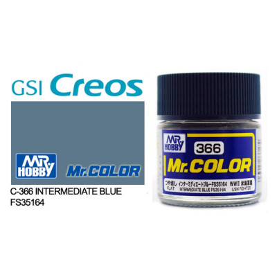 [GUNZE] Mr. Color C366 Intermediate Blue FS35164 10ml