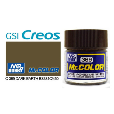 [GUNZE] Mr. Color C369 Dark Earth BS3B1C/450 10ml