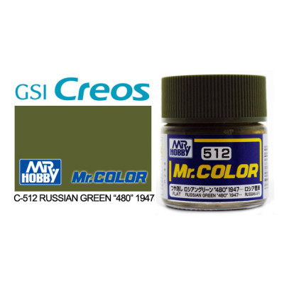 [GUNZE] Mr. Color C512 Russian Green '480' 1947 10ml