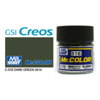 [GUNZE] Mr. Color C516 Dark Green 3414 10ml