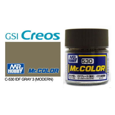 [GUNZE] Mr. Color C530 IDF Gray 3 Modern 10ml