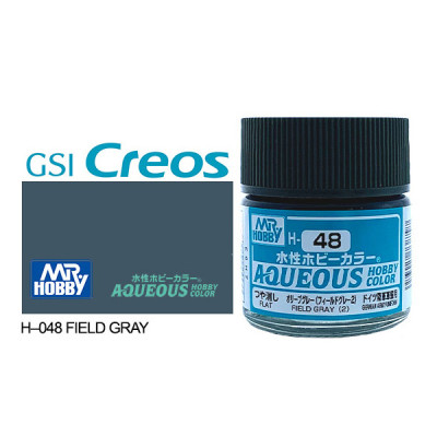 [GUNZE] Aqueous Hobby Color H048 Field Gray (2) 10ml