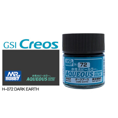 [GUNZE] Aqueous Hobby Color H072 Dark Earth 10ml