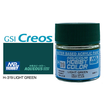 [GUNZE] Aqueous Hobby Color H319 Light Green 10ml