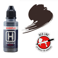 [HATAKA] A077 S.C.C. No. 1A Dark Brown 17ml