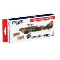 [HATAKA] AS15 Swiss Air Force Paint Set (WW2 period)