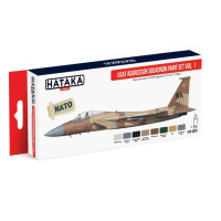 [HATAKA] AS29 USAF Aggressor Squadron paint set vol. 1