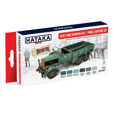 [HATAKA] AS31 Early WW2 German AFV panel lighting set